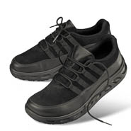 Chaussures de confort Helvesko : modle Vital, noir