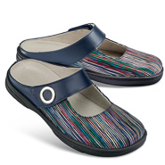 Chaussure confort Helvesko : NINA, bleu multi