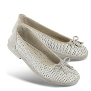 Chaussures de confort Helvesko : modèle Aida, gris