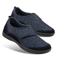 Chaussures de confort Helvesko : modle Ronda, bleu