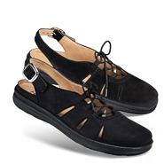 Chaussures de confort Helvesko : modèle Irene, noir