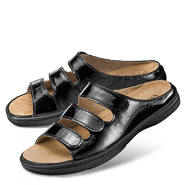 Chaussures de confort Helvesko : modle Xena, noir