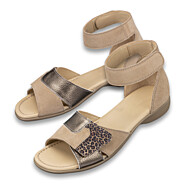 Chaussures de confort Helvesko : mod�le Costa, beige