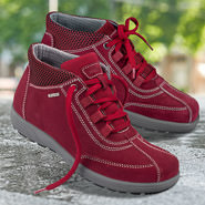 Chaussures de confort Helvesko : modle Leeds II Tex, rouge