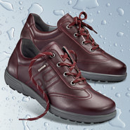 Chaussure confort Helvesko : NORWICH TEX, bordeaux