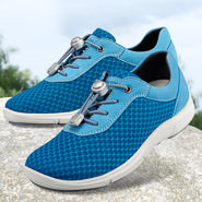 Chaussure confort Helvesko : GO, turquoise