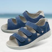 Chaussures de confort Helvesko : modle Runa, bleu