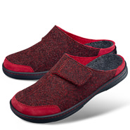 Chaussures de confort Helvesko : modèle Vanja, rouge