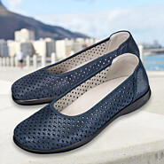Chaussures de confort Helvesko : mod�le Pina Air II, bleu