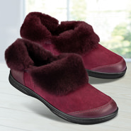 Chaussures de confort Helvesko : mod�le Umea, bordeaux