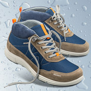 Chaussure confort Helvesko : TOSA TEX, gris/bleu