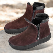 Chaussures de confort Helvesko : modle Marca, bordeaux