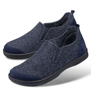 Chaussures de confort Helvesko : modle Baza, bleu