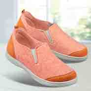 Chaussures de confort Helvesko : modle Baza, abricot
