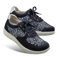 Chaussures de confort Helvesko : modle Sena, bleu multi