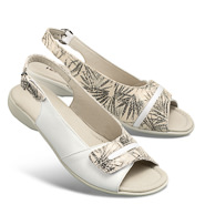 Chaussure confort Helvesko : TIMEA, blanc multi