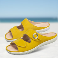 Chaussure confort Helvesko : RULA, jaune