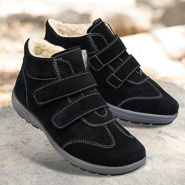 Chaussures de confort Helvesko : modèle Lipa, noir