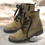 Chaussures de confort Helvesko : modle Arona, olive