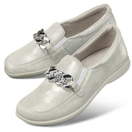 Chaussure confort Helvesko : SELVA, gris clair