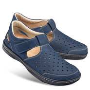 Chaussures de confort Helvesko : modèle Rick, bleu
