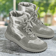 Chaussures de confort Helvesko : modle Elva Tex, gris