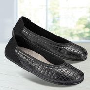 Chaussures de confort Helvesko : modle Aviva, noir