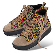 Chaussures de confort Helvesko : modle Carry, beige/multi
