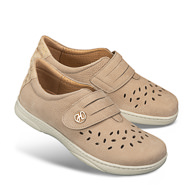 Chaussures de confort Helvesko : modèle Cassia, beige