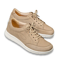 Chaussures de confort Helvesko : mod�le Noja, beige