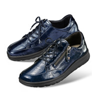 Chaussures de confort Helvesko : modle Zivia, bleu fonc