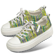 Chaussures de confort Helvesko : modle Florencia, jaune multi
