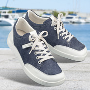 Chaussures de confort Helvesko : modle Leia, bleu