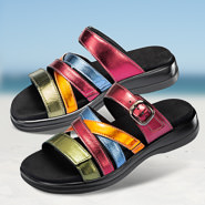 Chaussures de confort Helvesko : modle Belata, multi colore