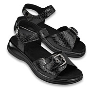 Chaussures de confort Helvesko : mod�le Tiffy, noir