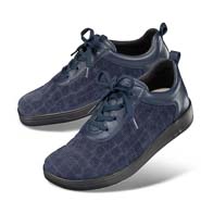 Chaussures de confort Helvesko : modle Vita, bleu fonc