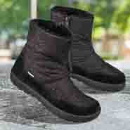 Chaussures de confort Helvesko : modle Talia Tex, noir