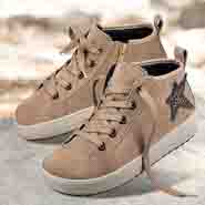 Chaussures de confort Helvesko : modle Stella, beige