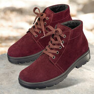Chaussures de confort Helvesko : mod�le Isona, bordeaux