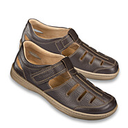 Chaussures de confort Helvesko : mod�le Lorenzo, marron
