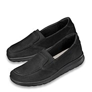 Chaussures de confort Helvesko : mod�le Hede, noir