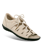 Chaussures de confort Helvesko : modle Trisha, beige