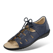 Chaussures de confort Helvesko : modle Trisha, bleu fonc