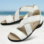 Chaussures de confort Helvesko : modle Ilona, blanc