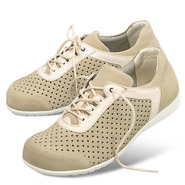 Chaussures de confort Helvesko : modle Waida, beige