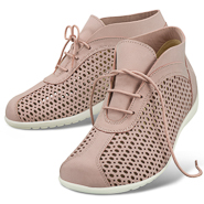 Chaussures de confort Helvesko : modle Mabel, rose