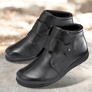 Chaussures de confort Helvesko : modèle Nori, noir