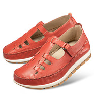 Chaussures de confort Helvesko : modèle Isobel, corail