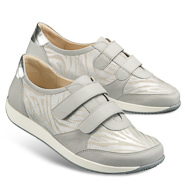 Chaussure confort Helvesko : LIL, gris/argent