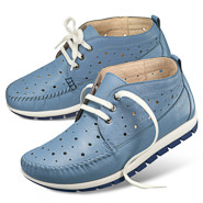 Chaussures de confort Helvesko : modèle Pippa, bleu